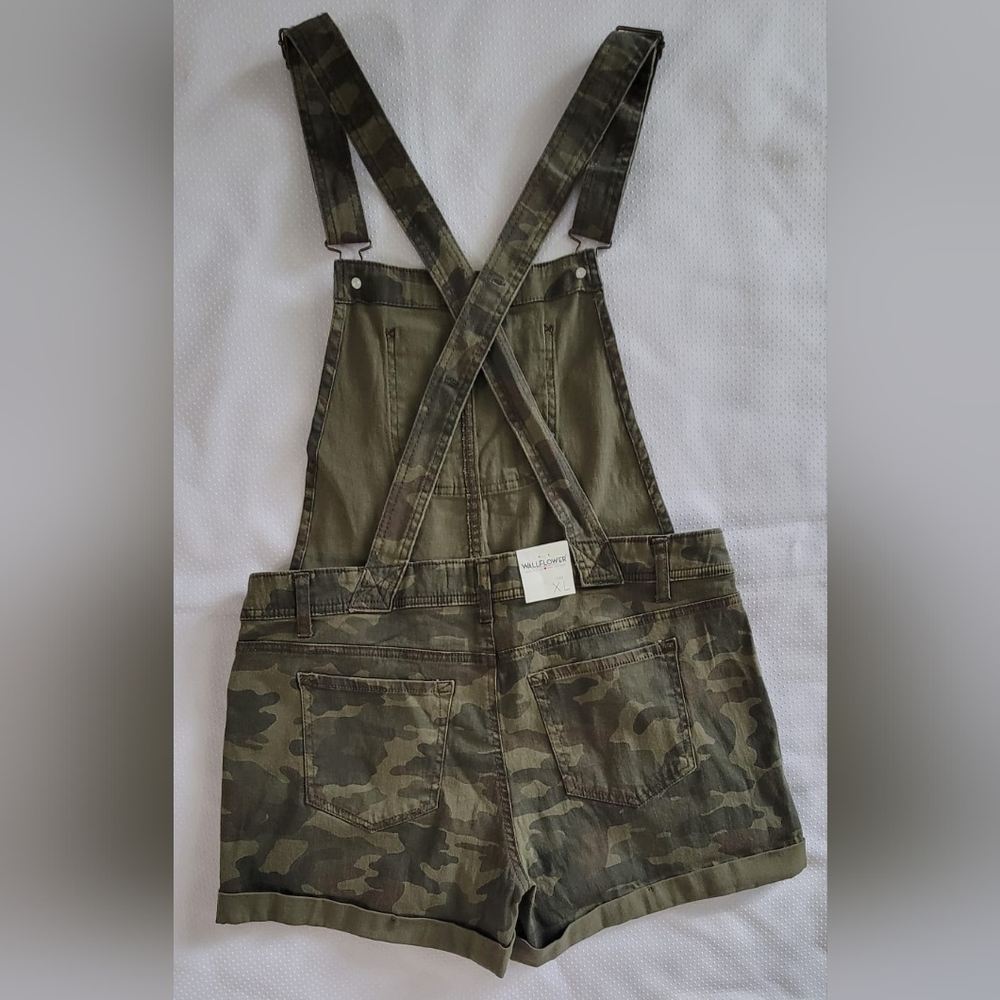 wallflower Jumpsuits Juniors style wfn11244-z748-r752 color camo Size XL 8.5 - Picture 3 of 10